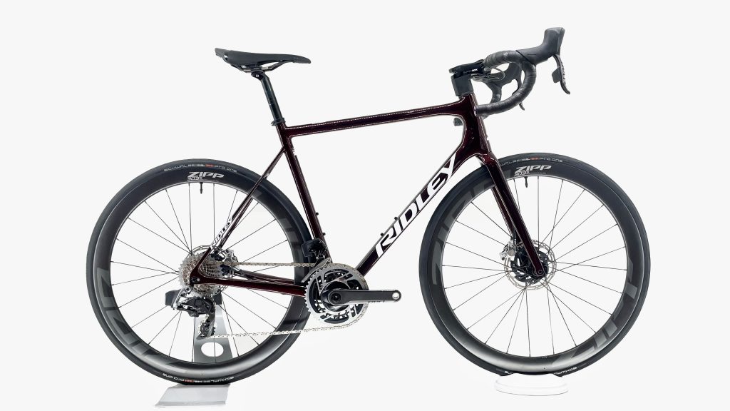 Ridley Helium Disc 54cm/M – Bourgogne Deep Red Metallic – Sram Red AXS 2*12 – 35% OFF!!!