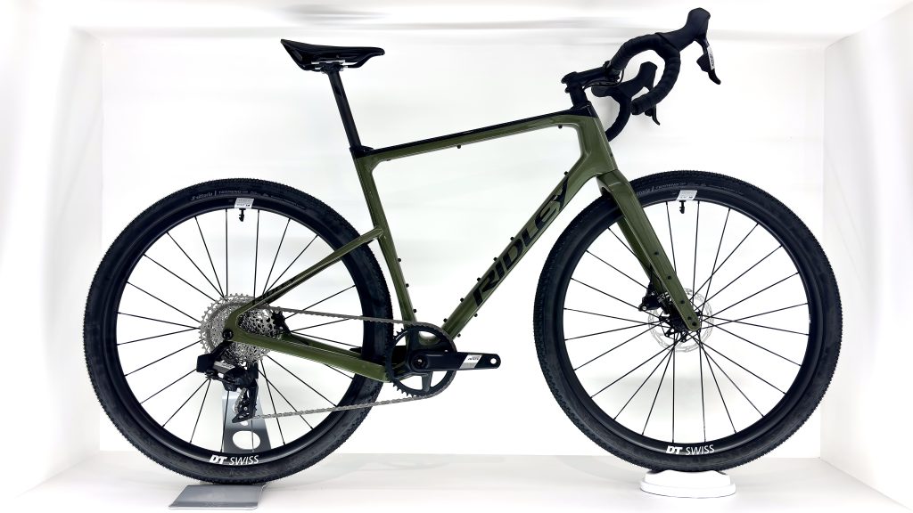 Ridley Kanzo Adventure // M/59cm // Army Green Metallic-Black // SRAM APEX XPLR AXS 1x12spd